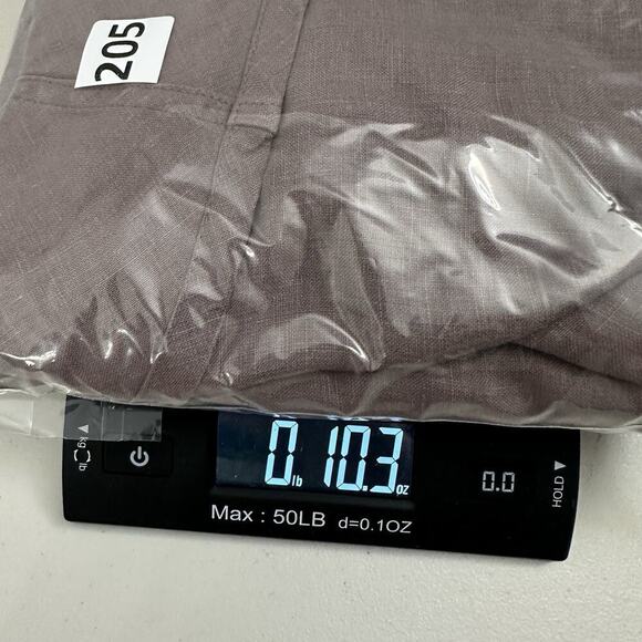 Bryn Walker Linen Top Womens Small Brown Pockets Long Sleeve Neutral - Picture 12 of 12